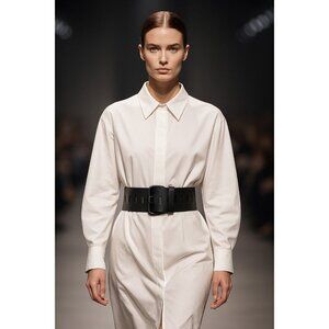 Brave Willa Bridle Black Leather Women's Belt Size 30